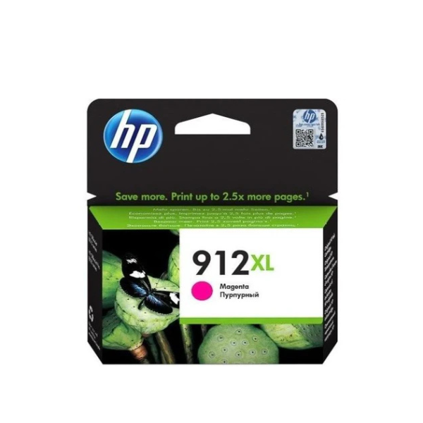 خرطوشة حبر أصلية HP 912XL عالية الإنتاجية باللون الأرجواني خرطوشة حبر أصلية HP 912XL عالية الإنتاجية باللون الأرجواني